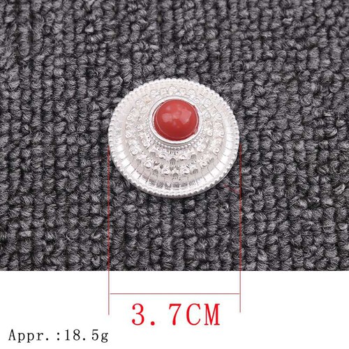 Tibetan Tibetan clothing belt accessory pendant waist chain accessory accessory Tibetan silver semi-finished DIY decoration accessory