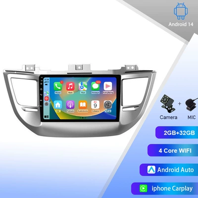 Suitable for 14-18 Hyundai DVD Navigation - quad-core-2g32gb-wifi-carplay