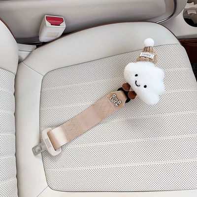 Other Automotive Interior Supplies – Safety Belt - beige-anti-strangle-safety-belt-for-pregnant-women-khaki-hat-with-white-clouds