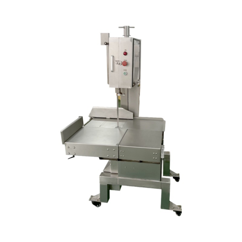 Máquina comercial de corte de huesos a gran escala, equipo de corte de carne congelada y patas de cerdo de pie, máquina eléctrica de segmentación de huesos de ternera