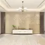 山水现代抽象客厅墙布