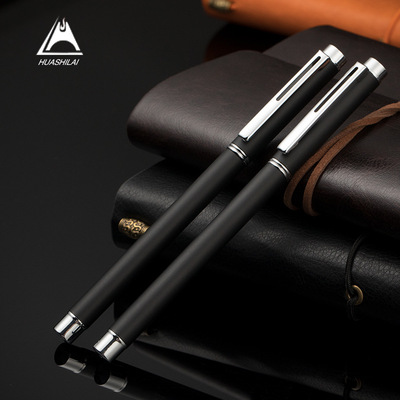 Metallic gel pen 0.5mm originality advertisement gift Signature pen Printed LOGO Manufactor wholesale On behalf of