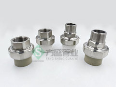 PPR stainless steel external thread live connector 4 inch 6 external thread internal thread water pipe live connector heating oil any thread connector 1 inch 