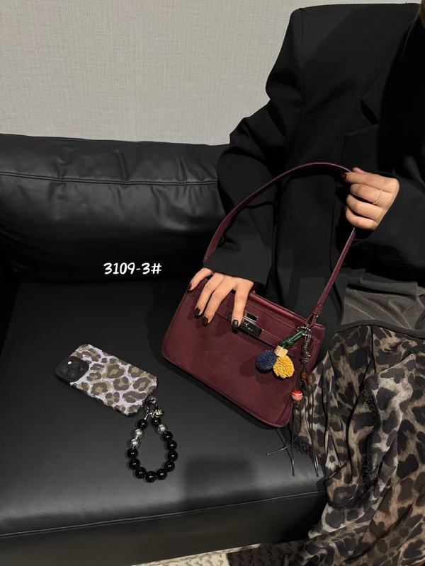 高级感磨砂真皮凯莉包包女2025秋冬新款时尚百搭外贸单肩斜挎小包|undefined