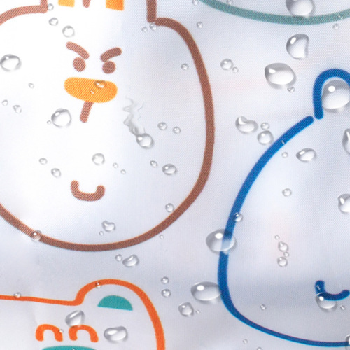 Cute new smock, angel wings, baby bib, non-dirty shoulder drool pocket, waterproof apron, wear inside and out