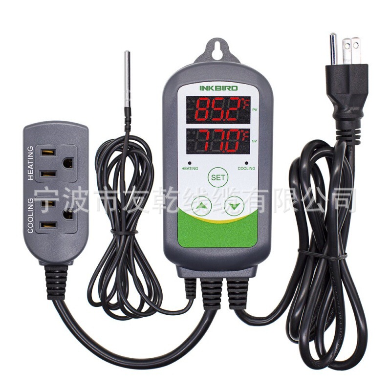 Inkbird Itc-308 Digital Temperature Controller 2-Level Export Thermostat Heating and Cooling Mode Compartment Inkbird Itc-308 Digital Temperature Controller 2-Level Export Thermostat Heating and Cooling Mode Compartment