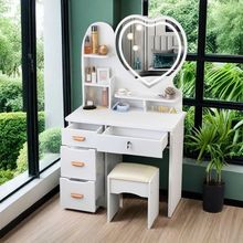 梳妆台迷你卧室简约现代化妆桌经济型梳妆柜简易网红化妆台桌子