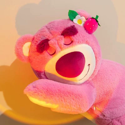 Stuffed Toy Pink Bear Oyuncaq yastıqlar