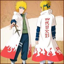 火影忍者四代目火影披风cosplay服装晓红袍套装万圣节周边厂家货