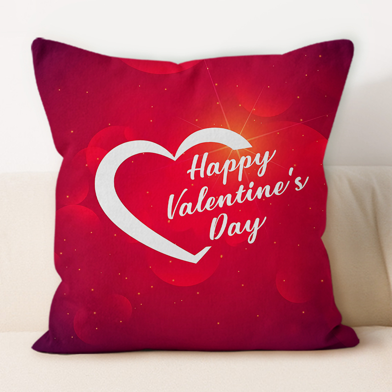 almohada de San Valentín transfronterizo simple nórdica moderna casa sala de estar sofá almohada cama almohada de oficina
