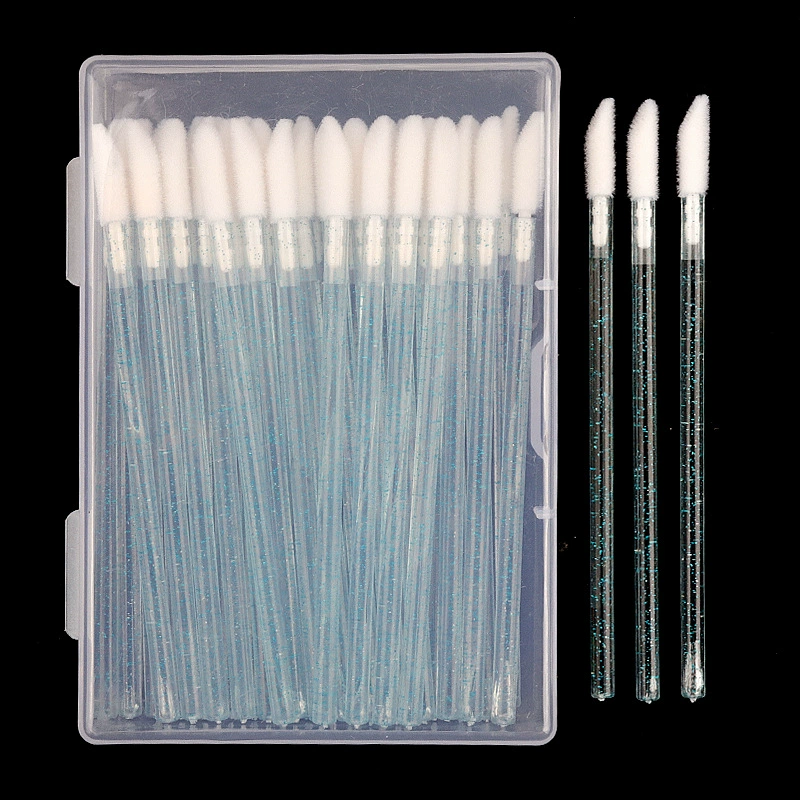 Nylon long lipstick, brush, 50 pieces