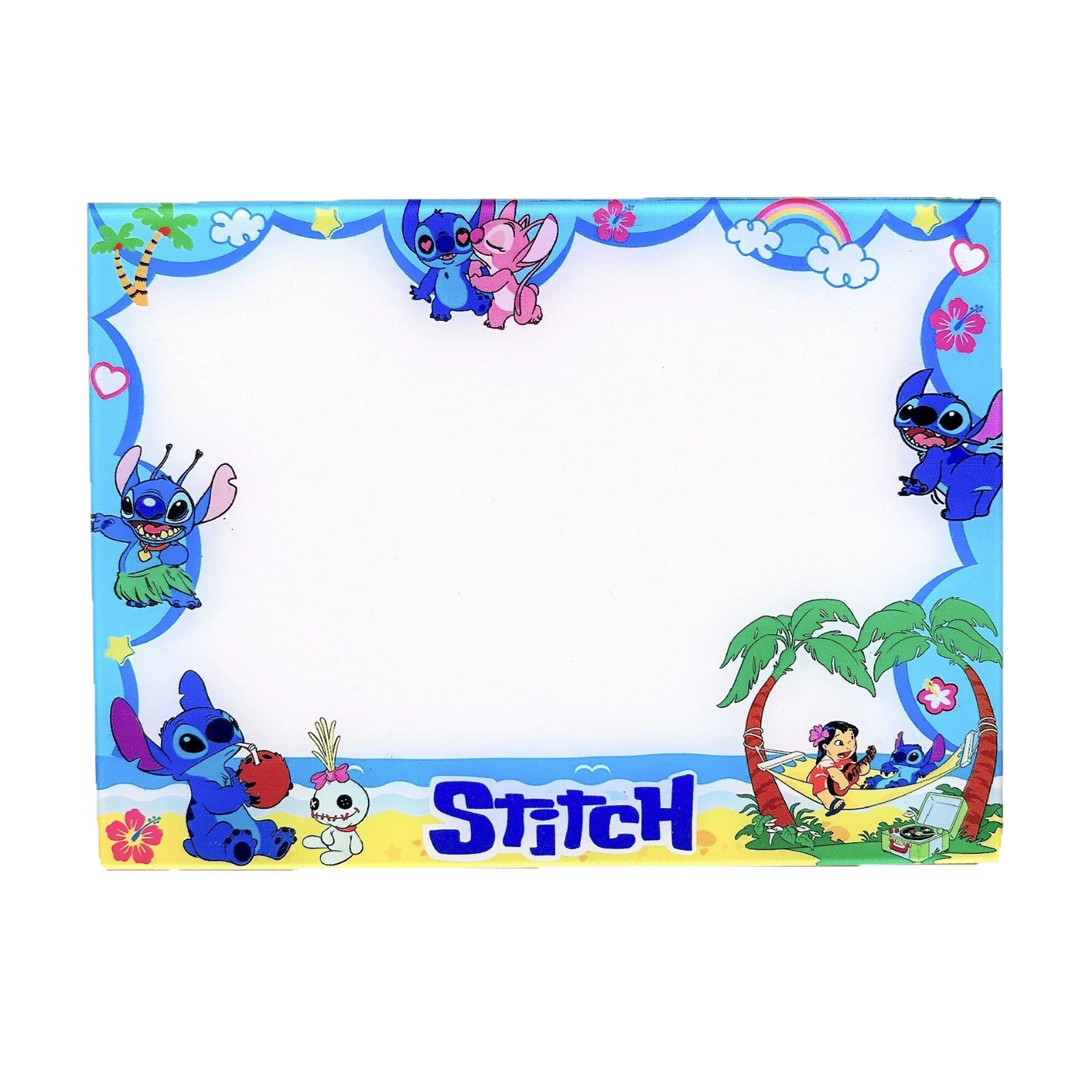 Новая акриловая доска для письма сообщение Stitch Винни-Пух можно стереть кросс-борд TK США и Япония горячие товары 15 см