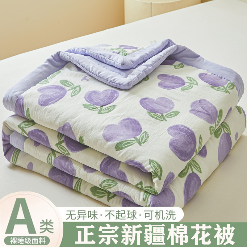 보라색 꽃(카테고리 A - 매우 부드러워 알몸으로 잘 수 있음)