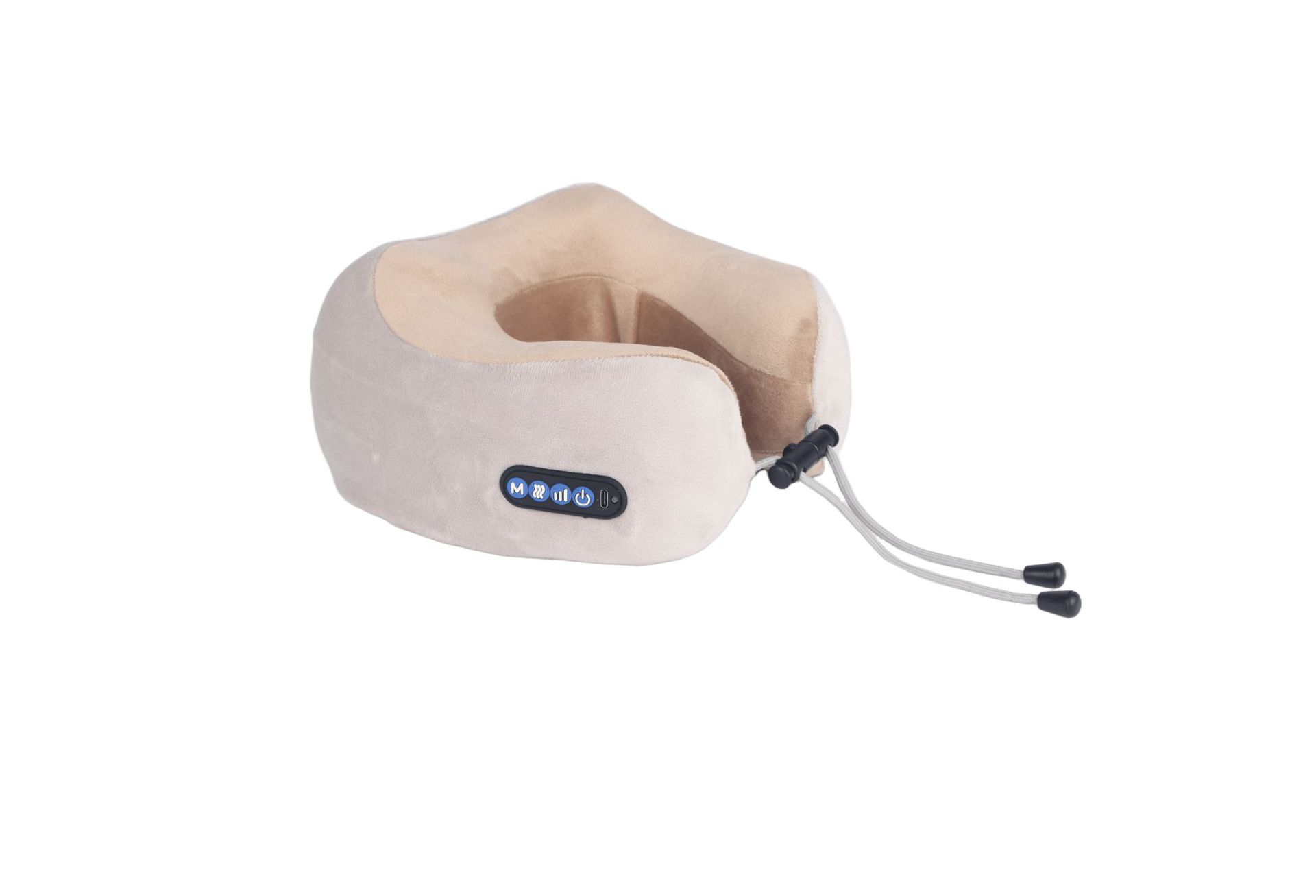 Almohada de masaje en forma de U, masajeador cervical, almohada portátil para cuello y zona lumbar, masajeador eléctrico de cuello, protector de cuello, venta al por mayor