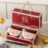 Good luck with 2 bowls and 2 chopsticks [Exquisite gift box]