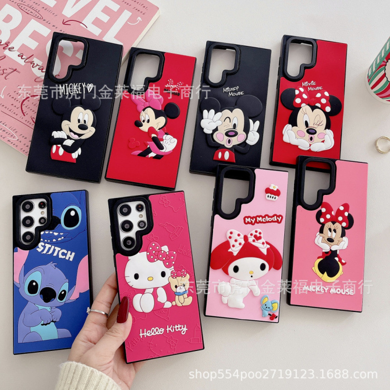3D Stereo Silicone Skin Phone Case Mickey Suitable for Samsung S24Ultras24 Protective Case S25Ultra S2 3D Stereo Silicone Skin Phone Case Mickey Suitable for Samsung S24Ultras24 Protective Case S25Ultra S2