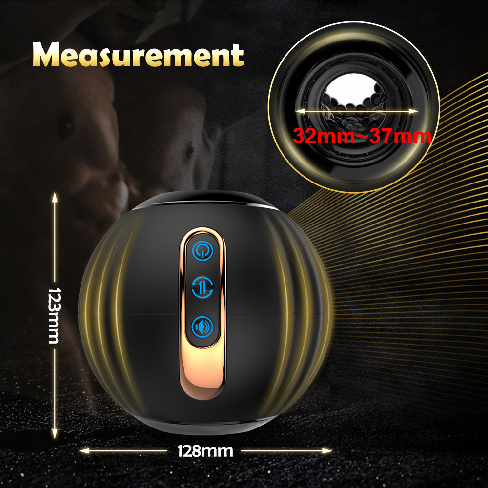 Automatic Telescopic Rotating Male Masturbator Cup with Silicone Sleeve — detail image 11