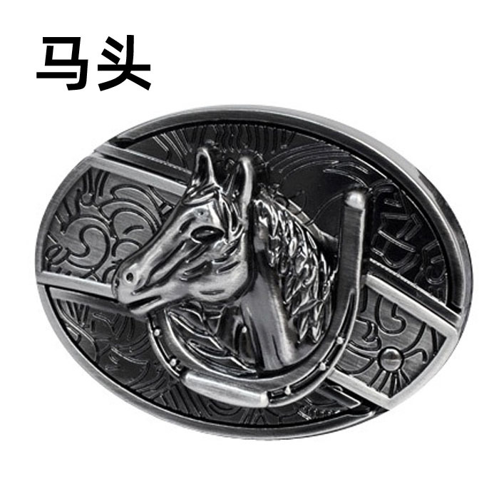 Cinturón personalizado hebilla de cinturón de cuero de los hombres cabeza al por mayor juventud auto-defensa cinturón hebilla pantalones de los hombres con diadema cuchillo