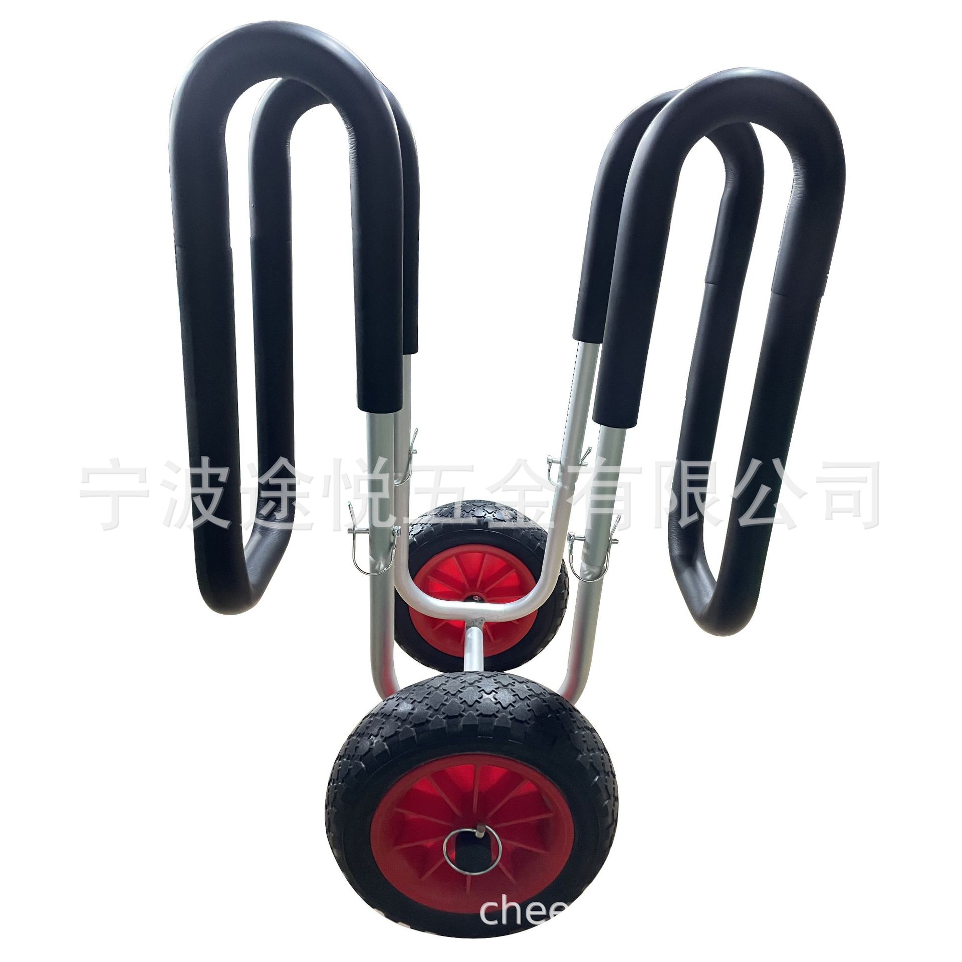 Manufacturer Supplies Aluminum Single Surfboard Trailer Ocean Boat Trailer Canoe Trailer Rack