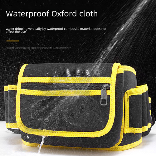 New 1000D Oxford Cloth Multifunction Long Waist Bag for Electrician Repair, Available for Wholesale and Printing