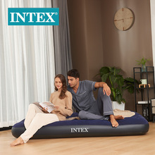 INTEX64759户外野营植绒线拉空气床 充气床垫 外贸车载充气床