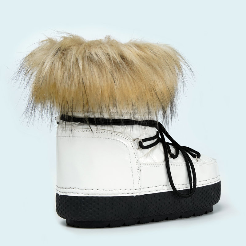 Fabricantes de fabricación personalizados de botas espaciales de tamaño grande de la luna transfronteriza zapatos de pan zapatos de algodón de moda popular caliente