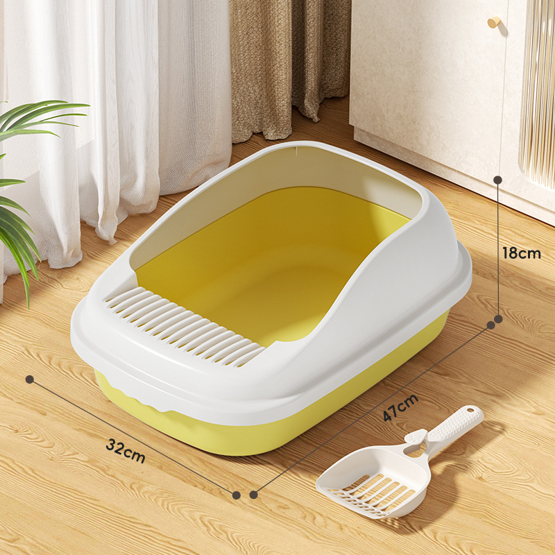 레몬 옐로우 [무료 고양이 쓰레기 국자 - 임의 색상]