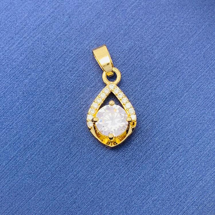 2022 nuevo trébol giratorio simple cien colgante fuente joyería fábrica al por mayor directa sin cadena