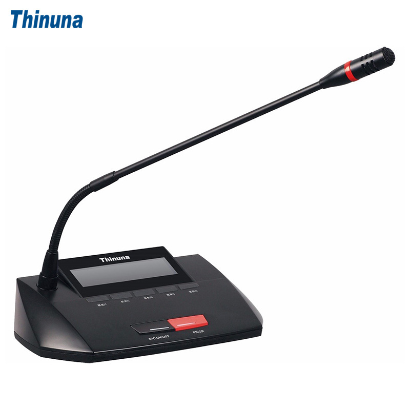 Thinuna VA-355C 主席单元带视像跟踪动态签到表决专业话筒