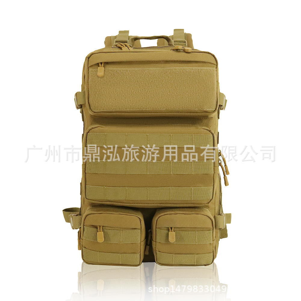 Outdoor Cycling Camping 30L Tactical Backpack Shoulder Mountaineering Bag Travel Computer Cosmetics Bag Molle Camouflage Assault