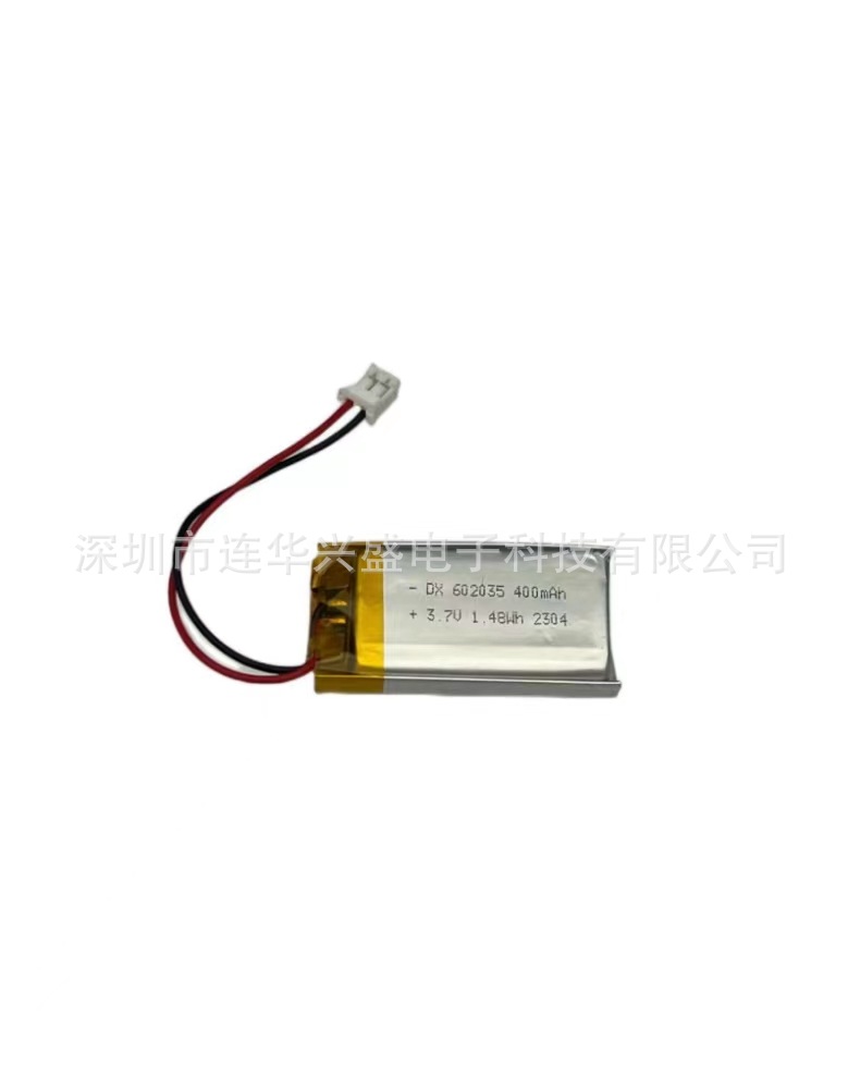 602035聚合物锂电池3.7V按摩器 补水仪 刮痧器音箱 录音笔电池