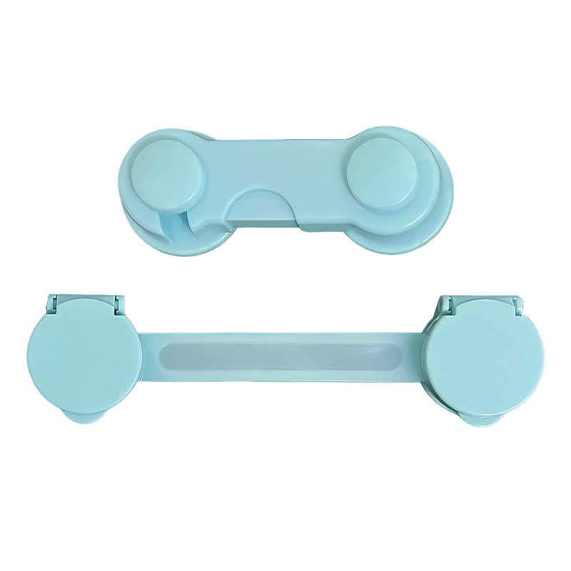 Cerradura de Seguridad Infantil Plástico ABS Antipellizcos, Protección Infantil para Cajones, Armarios y Refrigeradores