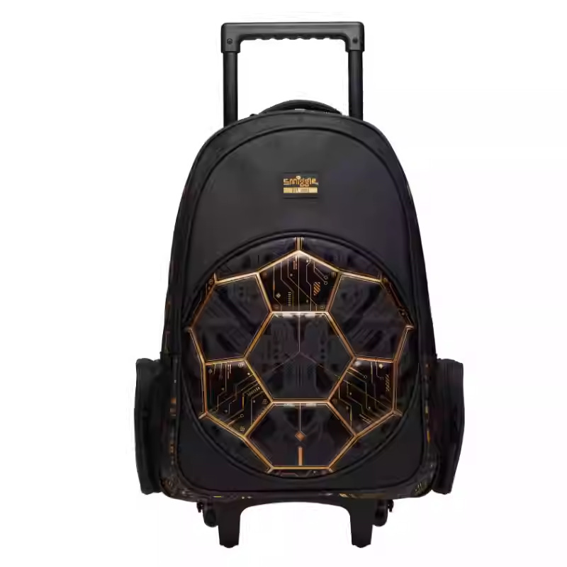 Cadena dedicada mochila escolar australiana smiggle trolley mochila escolar de remolcador de dibujos animados de gran capacidad mochila para estudiantes de primaria y secundaria