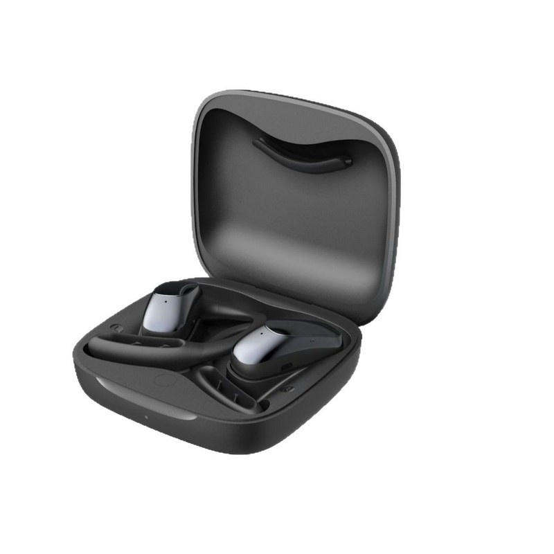新型耳掛け式非インイヤー型充電ケース付きワイヤレスBluetoothイヤホン OWS外付けイヤホン スポーツ ファッション|undefined
