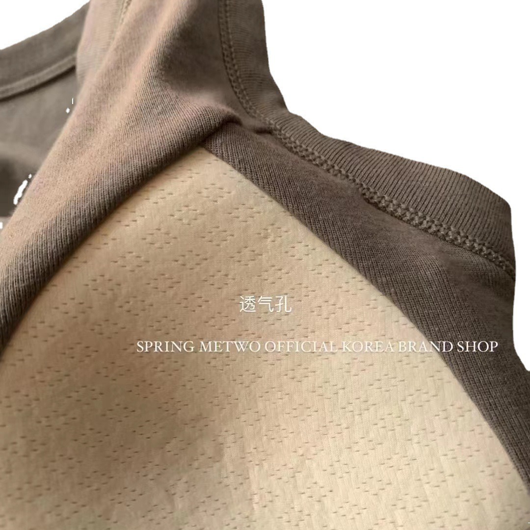 METWO camisola en forma de I en vivo de látex sin costuras slim fit con almohadilla en el pecho belleza espalda chaleco envuelto pecho desgaste exterior