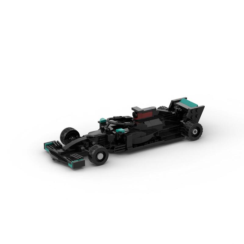 Compatible with LEGO Formula MOC-59446 F1 Mercedes W11 Building Blocks Racing Model Boy Toy