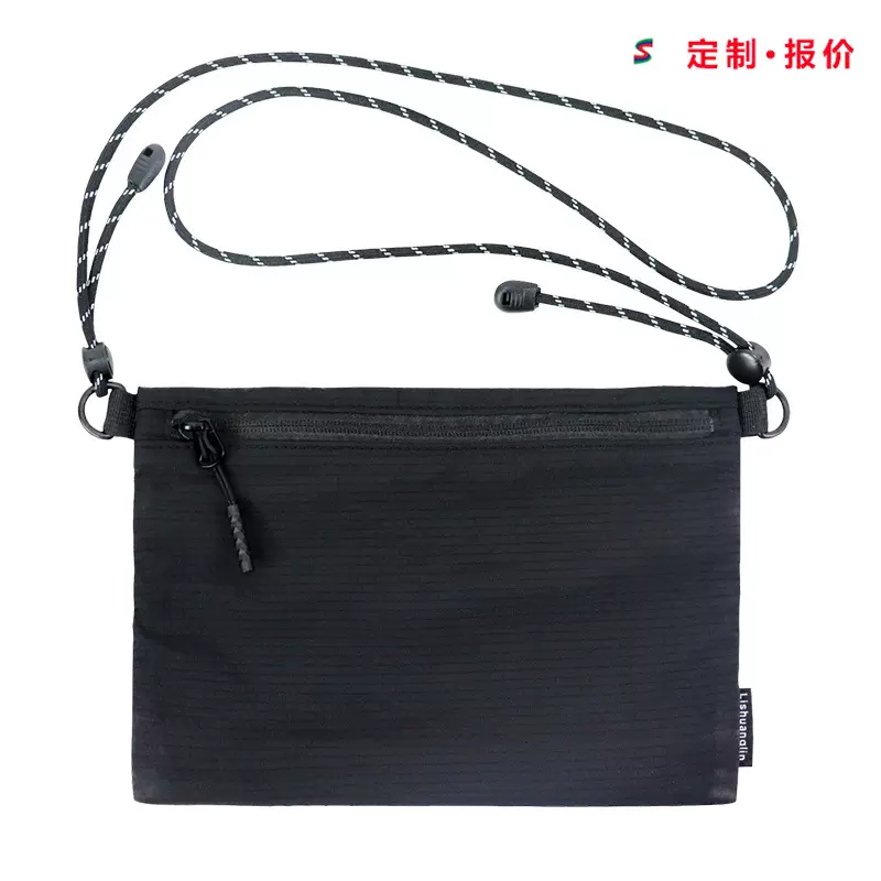 超酷肩背包定做单肩包潮户外带男生挎包小包防水拉链防泼手机包