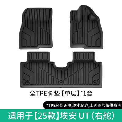 Special Tpe Floor Mats, Modelə uyğun ayaqaltı - 25-models-of-aion-ut-single-layer-floor-mats-right-hand-drive