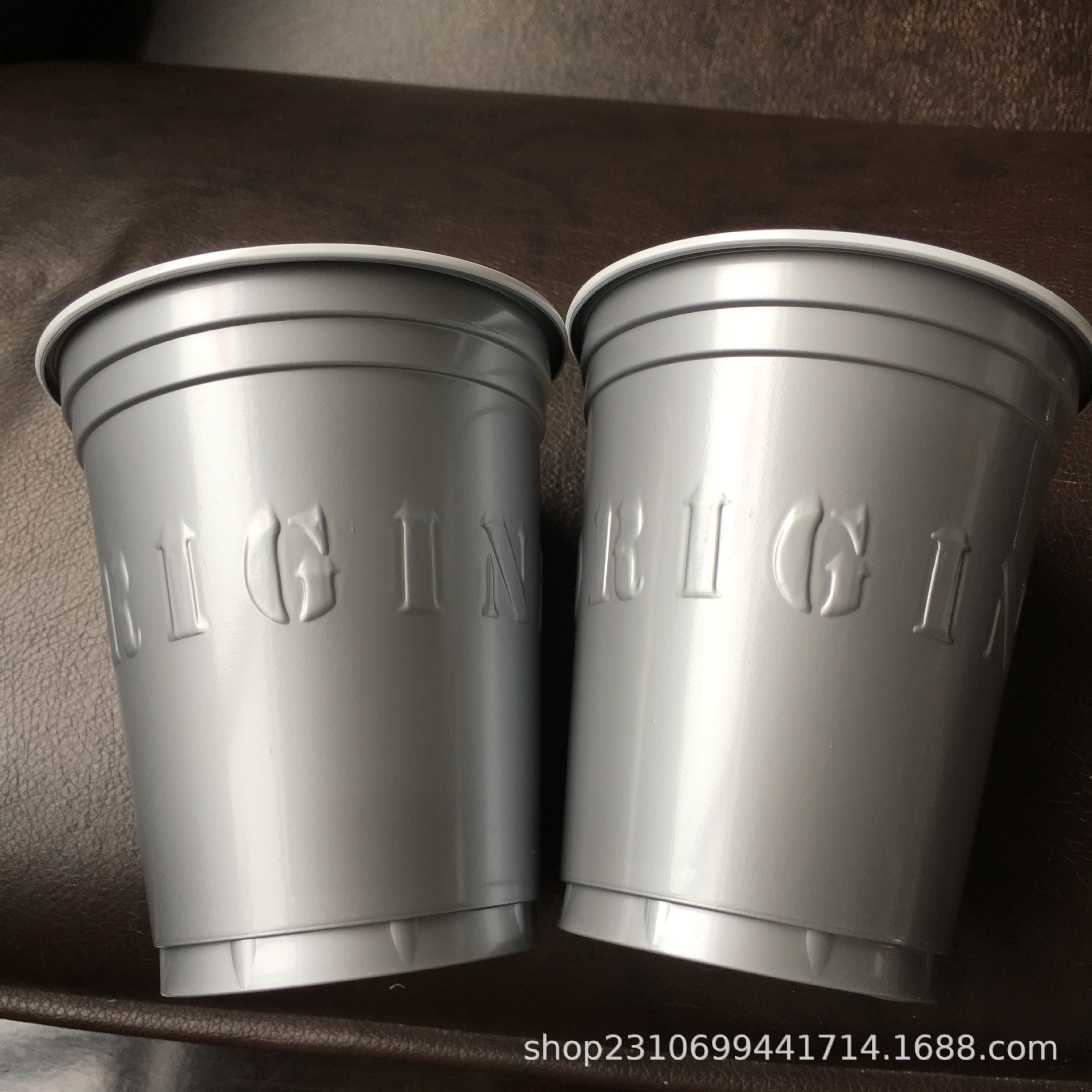 鑫邦厂家定制 PP注塑奶茶杯一次性加厚塑料杯学生餐汤杯