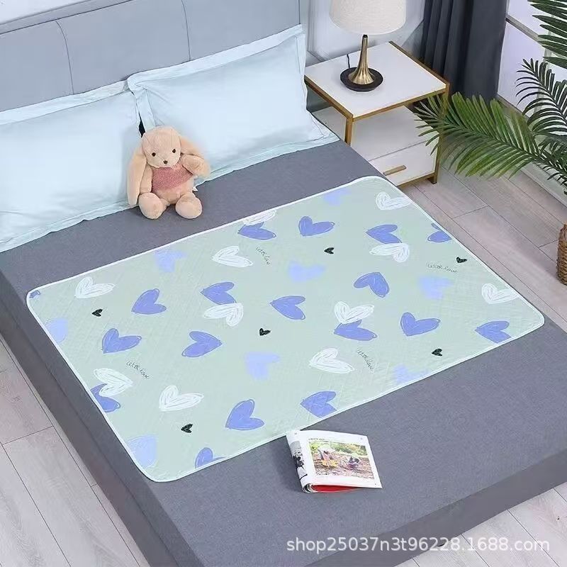 姨妈水洗生理期折叠防水月经月经期垫子床垫例假生态棉材质|undefined
