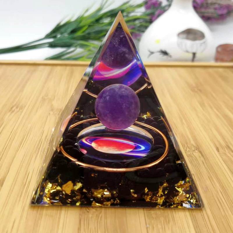(Cross-border trading), pyramid, modern resin decor