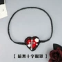 暗黑可爱lolita十字架眼罩