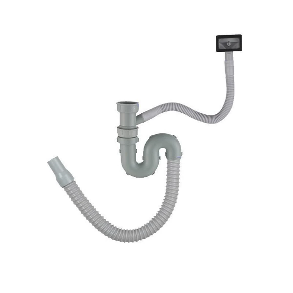 Single tank sewer pipe (including overflow)
