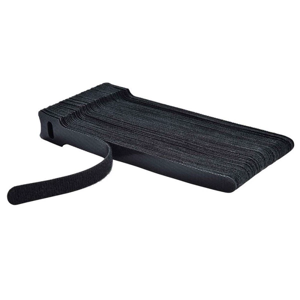 Cable ties with velcro