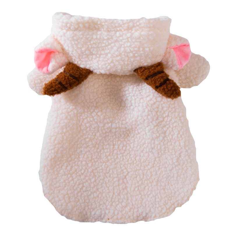 Ropa de perros de invierno encantadora extraña ropa de algodón Teddy Bear Boomerang Schnauzer perros pequeños mascotas calientes