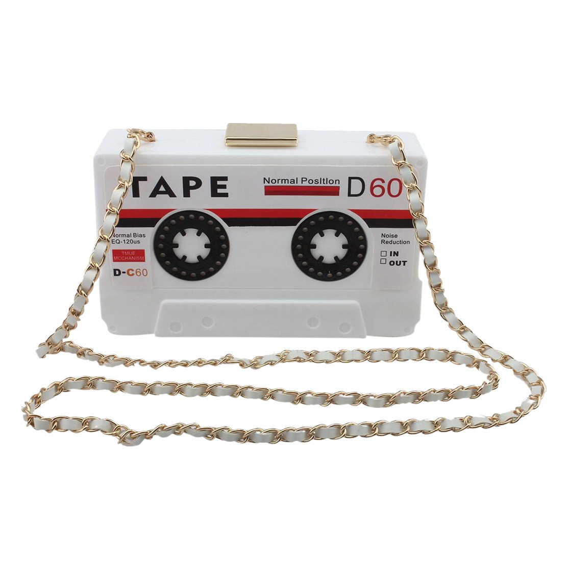 New European and American fashion acrylic tape-type dinner clutch bag shoulder diagonal women's bag a generation of hair