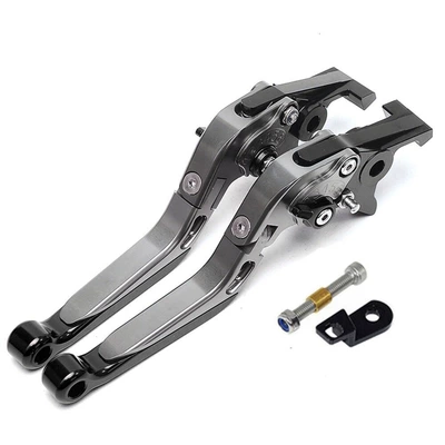 NMAX 125 with parking Motorcycle Handle Cover - titanium-black
