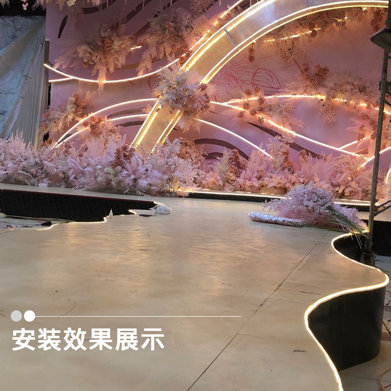 LED neon flexible strip 110V voltage Taiwan power outdoor waterproof lighting line light