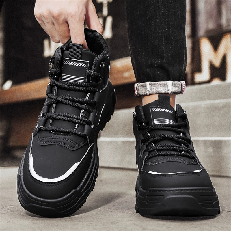 Martens, демисезонные высокие спортивные ботинки на платформе