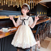 Children's dress, summer lace small princess costume, summer clothing, cute skirt, Korean style